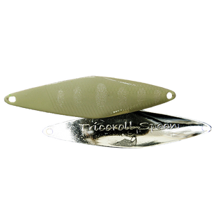 Блесна Jackall Timon Tricoroll Spoon 10г Pearl & Glow