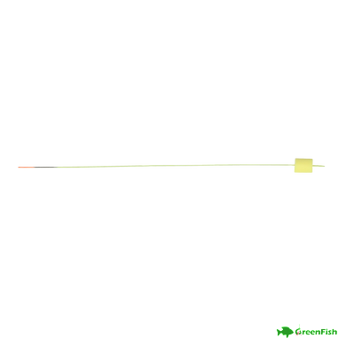 Кивок лавсановий GC N-Ice Spring Bobber Pro 120мм 0.1-0.2г Yellow (10шт)