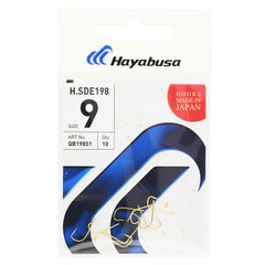 Крючок Hayabusa H.SDE198G №10 (10шт)