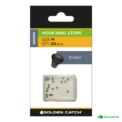 Стопор GC G.Carp Hook Ring Stops S(20шт)