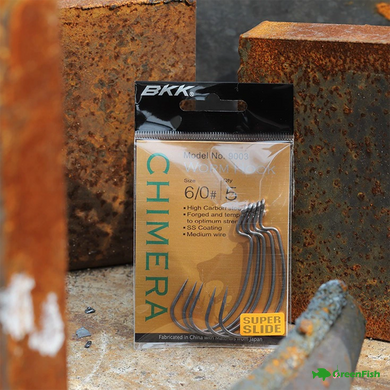 Крючок BKK Offset Chimera №1(8шт)NEW