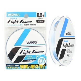 Шнур Varivas Avani Light Game Super Premium X4 150м #0.3 6.5lb