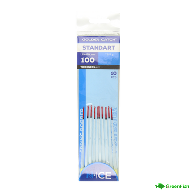 Кивок лавсановий GC N-Ice Spring Bobber Standart 100мм 0.3г (10шт)