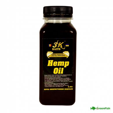 Конопляное масло (натуральное) 3KBaits, 250мл