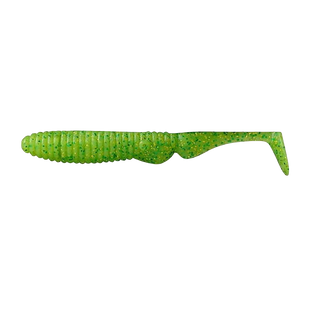 Силикон Jackall Ammonite Shad 3"(8шт)Chart/Lime Chart Flake