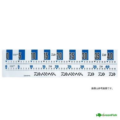 Наклейка Daiwa CP Measure Sticker 44см Blue NEW