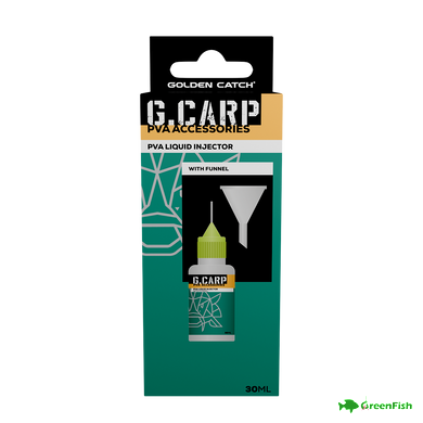 Дозатор ликвидов для ПВА GC G.Carp PVA Liquid Injector with Funnel 30мл NEW 2025