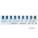 Стрічка-наліпка Daiwa CP Measure Sticker 44см Blue