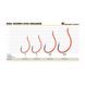 Крючок BKK DSS-Worm UVO Orange №1/0(5шт)NEW