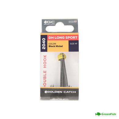Гачок подвійний GC Double Long Sport 2040BN №1 (6шт)