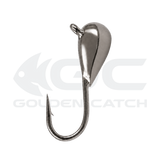 Мормышка вольфрамовая GC N-Ice Капля 2.5мм 0.25г Black Nickel (5шт)