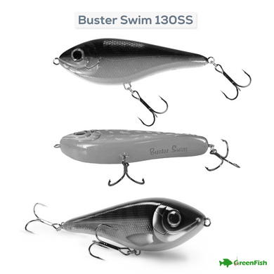 Воблер Strike Pro Buster Swim 130SS 65г C202F NEW