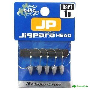 Джиг-голівка Major Craft JigPara Head Dart 1.0г(5шт)