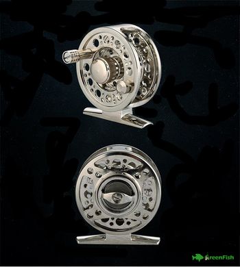 Катушка Catcher 60 - Алюминиевая инерционная катушка с фрикционом. 60 мм. 105гр