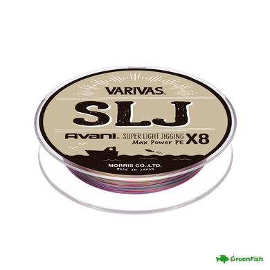 Шнур Varivas Avani SLJ Max Power X8 200м #0.4 10.1lb