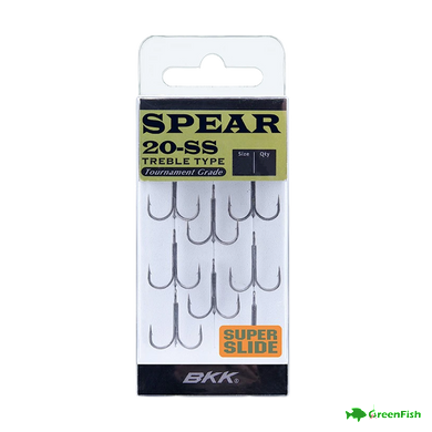 Гачок потрійний BKK Treble Spear-20 SS №10 (8шт)