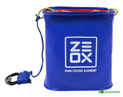 Відро Zeox Bucket With Rope and Mesh 15L
