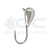 Мормышка вольфрамовая GC N-Ice Капля 2.5мм 0.25г Nickel (5шт)