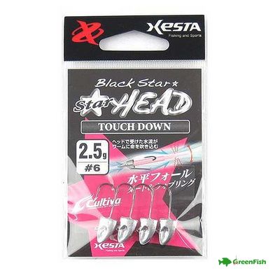 Джиг-голівка Xesta Star Touch Down №6 1.5г(4шт)