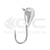 Мормышка вольфрамовая GC N-Ice Капля 2.5мм 0.25г Silver (5шт)