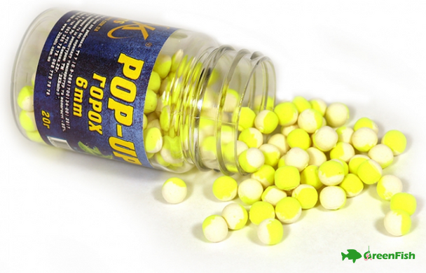 Бойл Pop-up 6мм Горох, 3KBaits, 20г