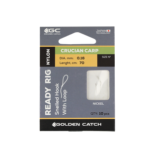 Готовий повідець на карася GC Ready Rig Crucian Carp №10 (10шт)