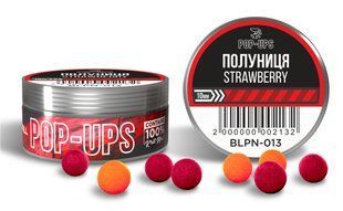 Бойлы Клубника Pop-Up INTERKRILL Strawberry 10 мм, 15г