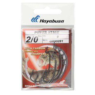 Гачок Hayabusa Offset Power Stage BM №1 (12шт)