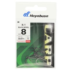 Крючок Hayabusa K-1 BN №6 (Black Nickel) (10шт)
