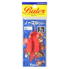 Блесна Fujiwara Normal Buler 5г Fluorescent Red(2шт)