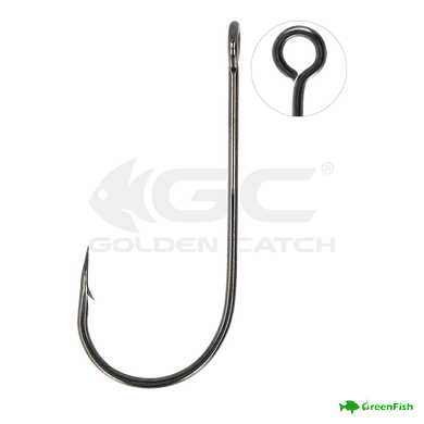 Гачок GC Single Worm 1234BN №1(6шт)