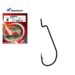 Гачок Hayabusa Narrow Gap Offset WRM262BM №1/0(8шт)