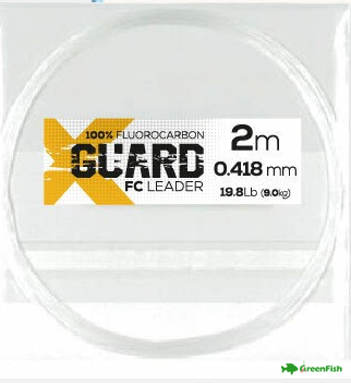 Флюорокарбон GC X-Guard FC Leader 2м 0.418мм Подарочный
