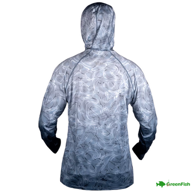 Джерси с капюшоном GC Vortex Air Hoodie Sun Shirt Grey S