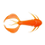 Силикон Megabass Rock Hog 2.5"(7шт)Orange Back Chart
