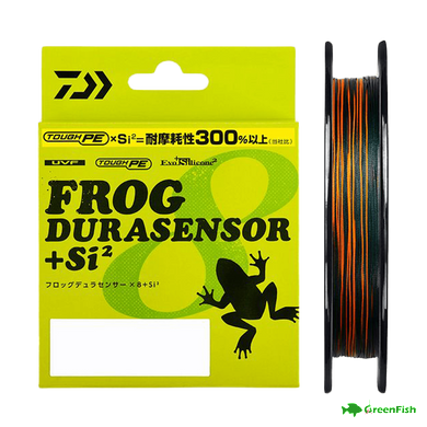 Шнур Daiwa UVF Frog Dura Sensor X8+ Si2 150м #3.5 51lb NEW